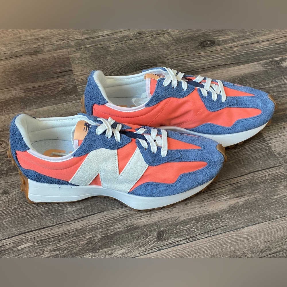 NEW New Balance 327 Vintage Indigo Sneakers Size 9.5 W / 8 M - Picture 7 of 11